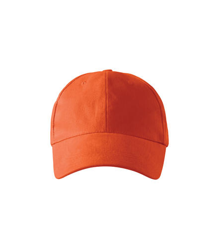 Malfini 6P kinder-Baseballcap, orange, 380g/m2