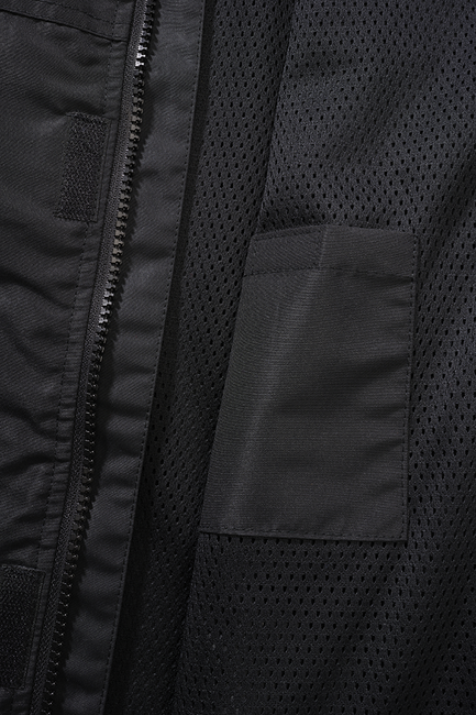 Brandit Summer Frontzip Windbreaker Jacket, Black