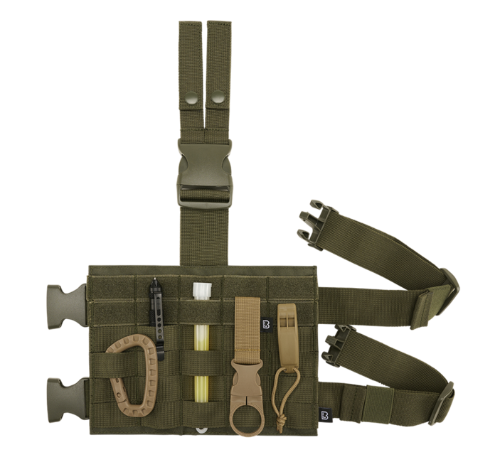 Brandit Molle Leg Panel, Olive