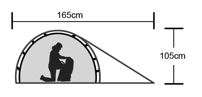 Origin Outdoors Snugly Σκηνή 1 Ατόμου