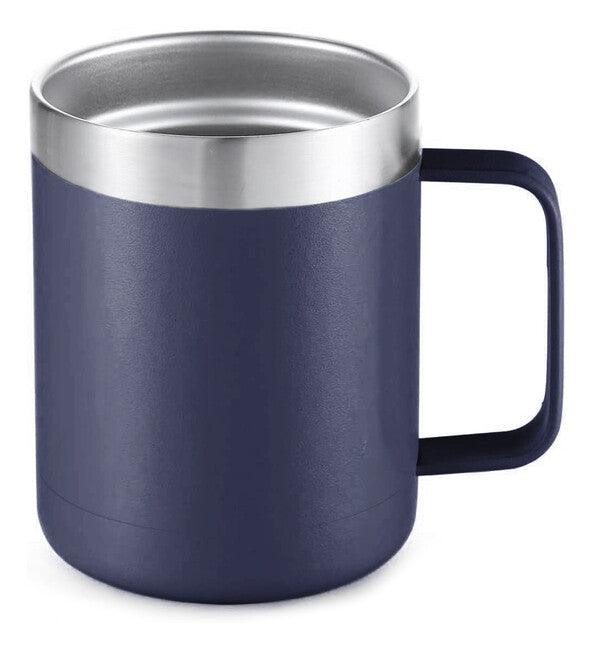 Origin Outdoors Color Thermos Mug, Stainless Steel, Navy Blue, 0.35L