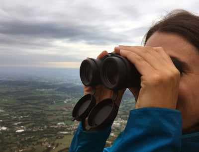 Origin Outdoors Mountain View Binoculars 8 x 32, Black