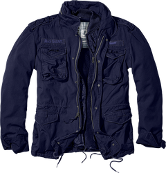 Brandit M65 Giant Winter Jacket, Navy Blue