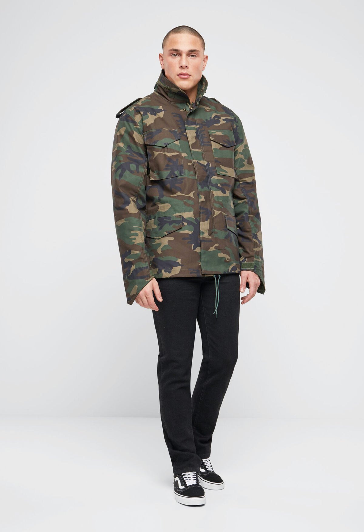 Brandit M65 Classic prechodná bunda, Woodland