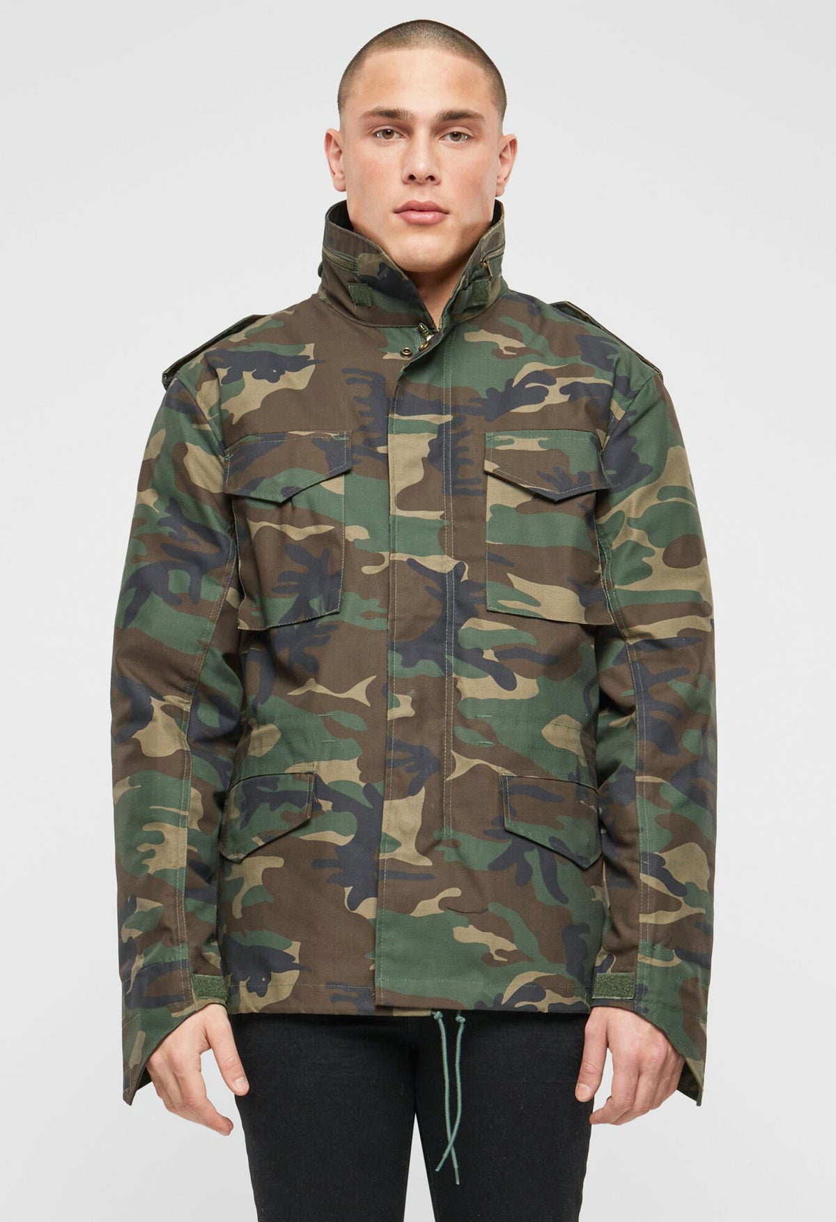 Brandit M65 Classic prechodná bunda, Woodland