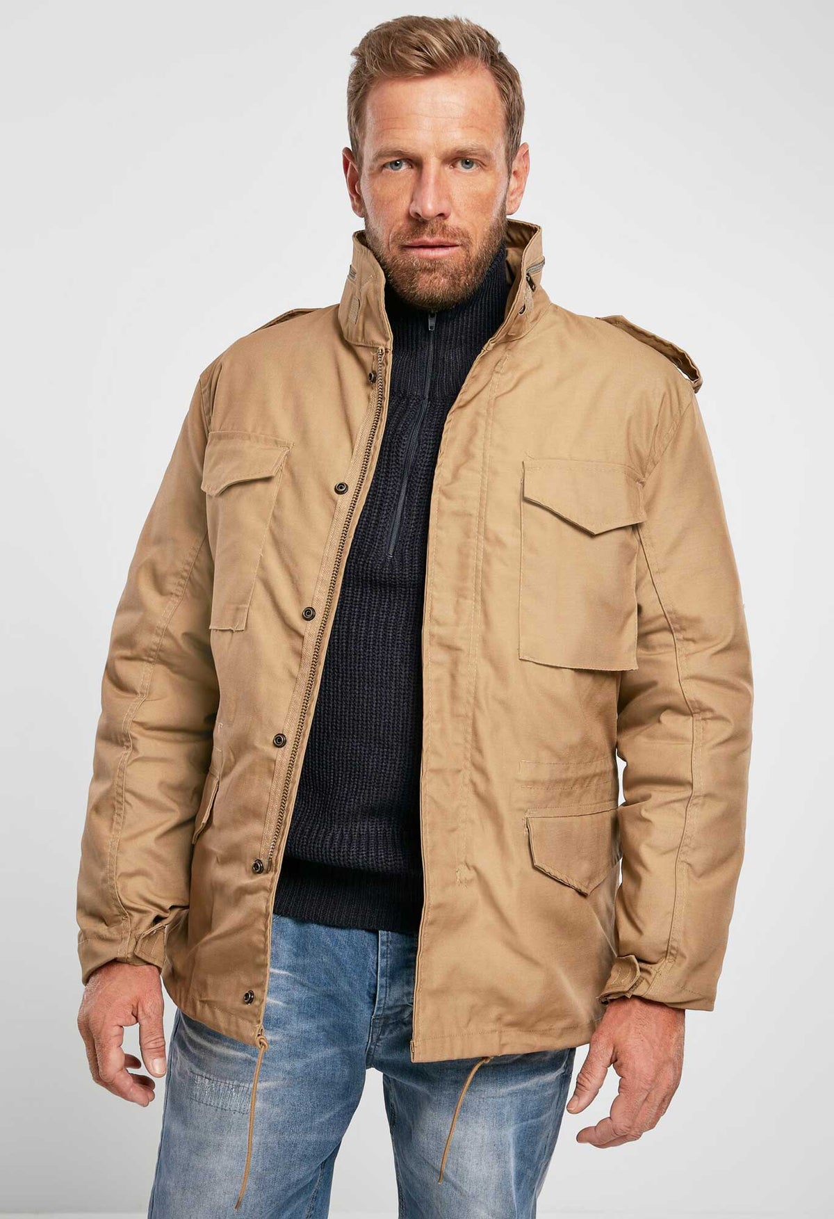 Brandit M65 Classic prechodná bunda, camel
