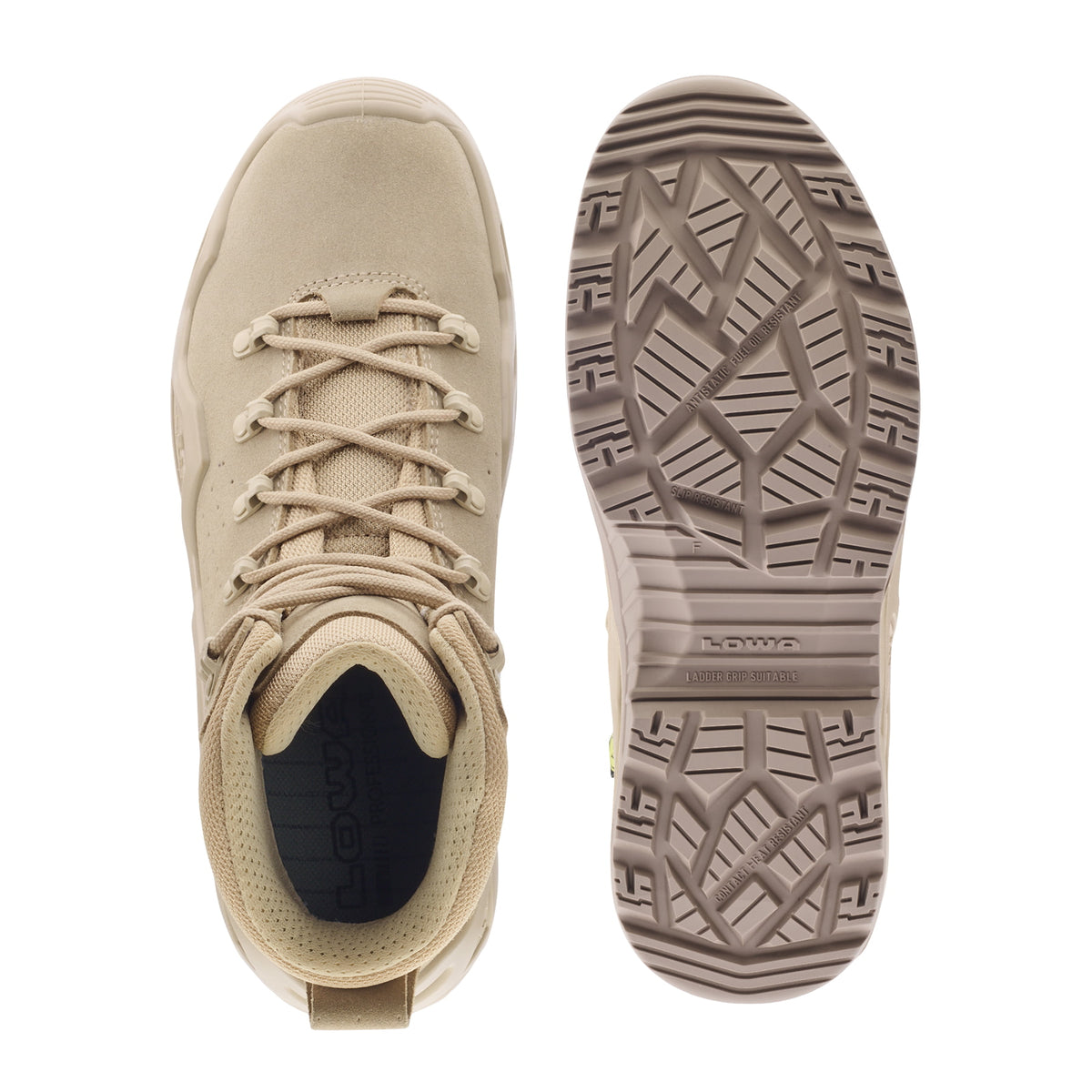 LOWA Z-6S MK2 GTX PR tactical boots, desert