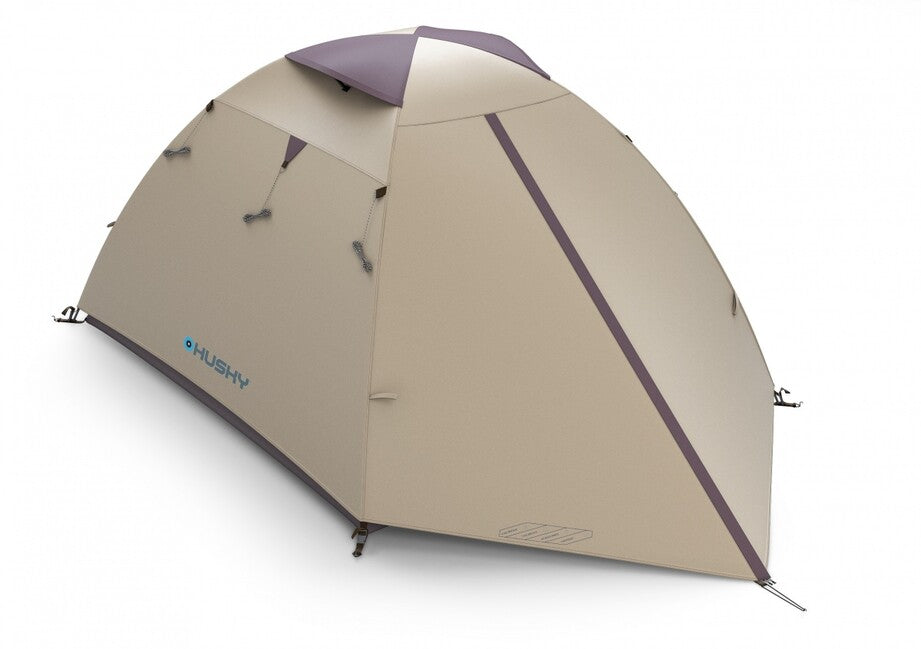 Husky Bird 3 Plus expedition tent for 3 persons, light brown