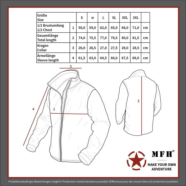 MFH Professional High Defence Softshell Jacket, OD Green