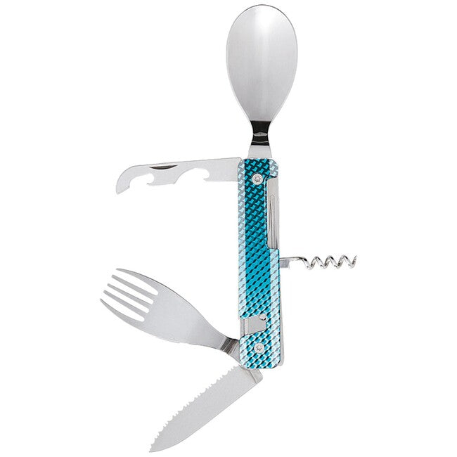 Akinod A02M00019 Multifunktions- Besteck 13h25, Mosaique bleue