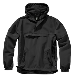Brandit Summer Windbreaker Jacke, schwarz