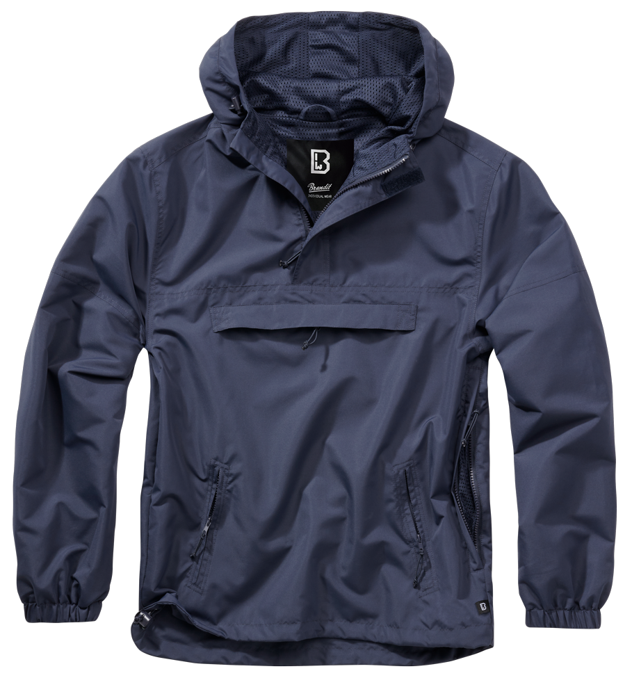 Brandit Summer Windbreaker bunda, námornícka modrá