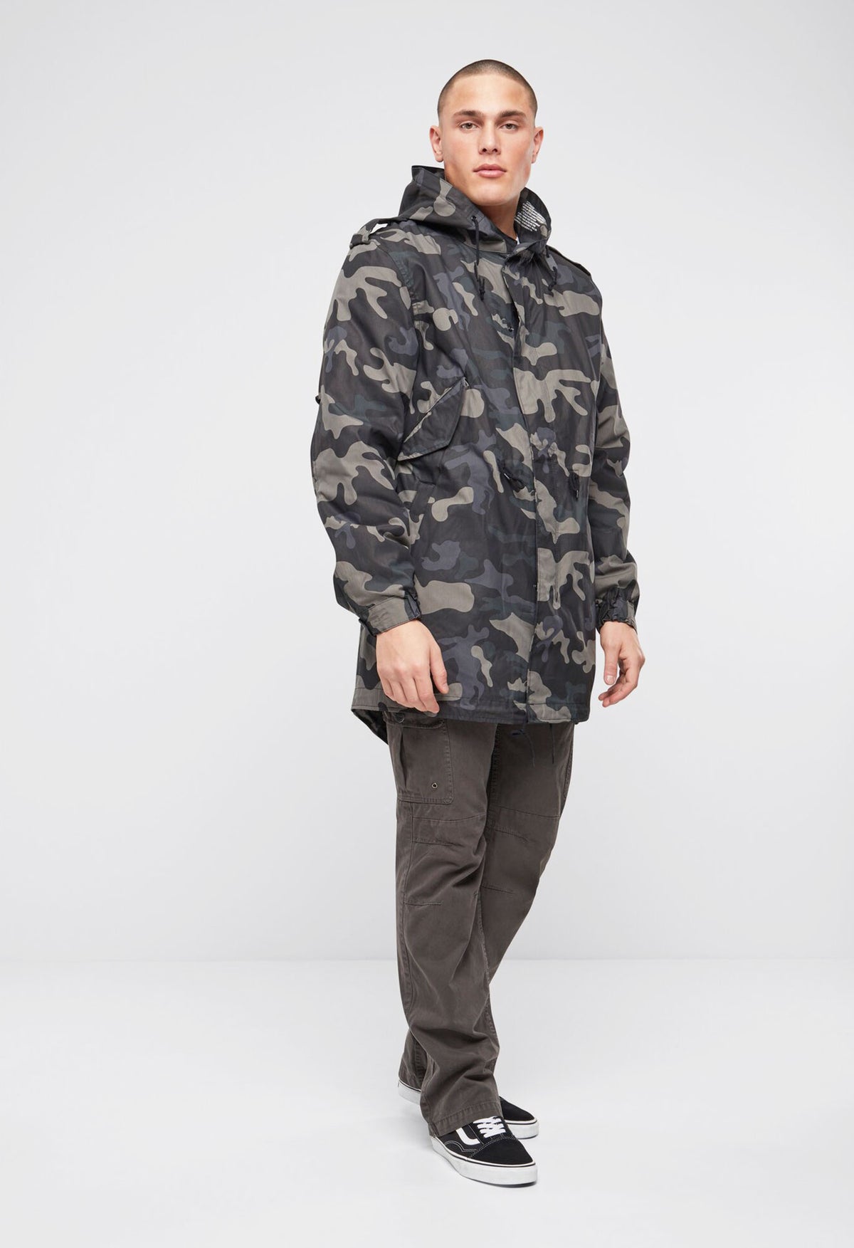 Brandit M51 US Parka, darkcamo