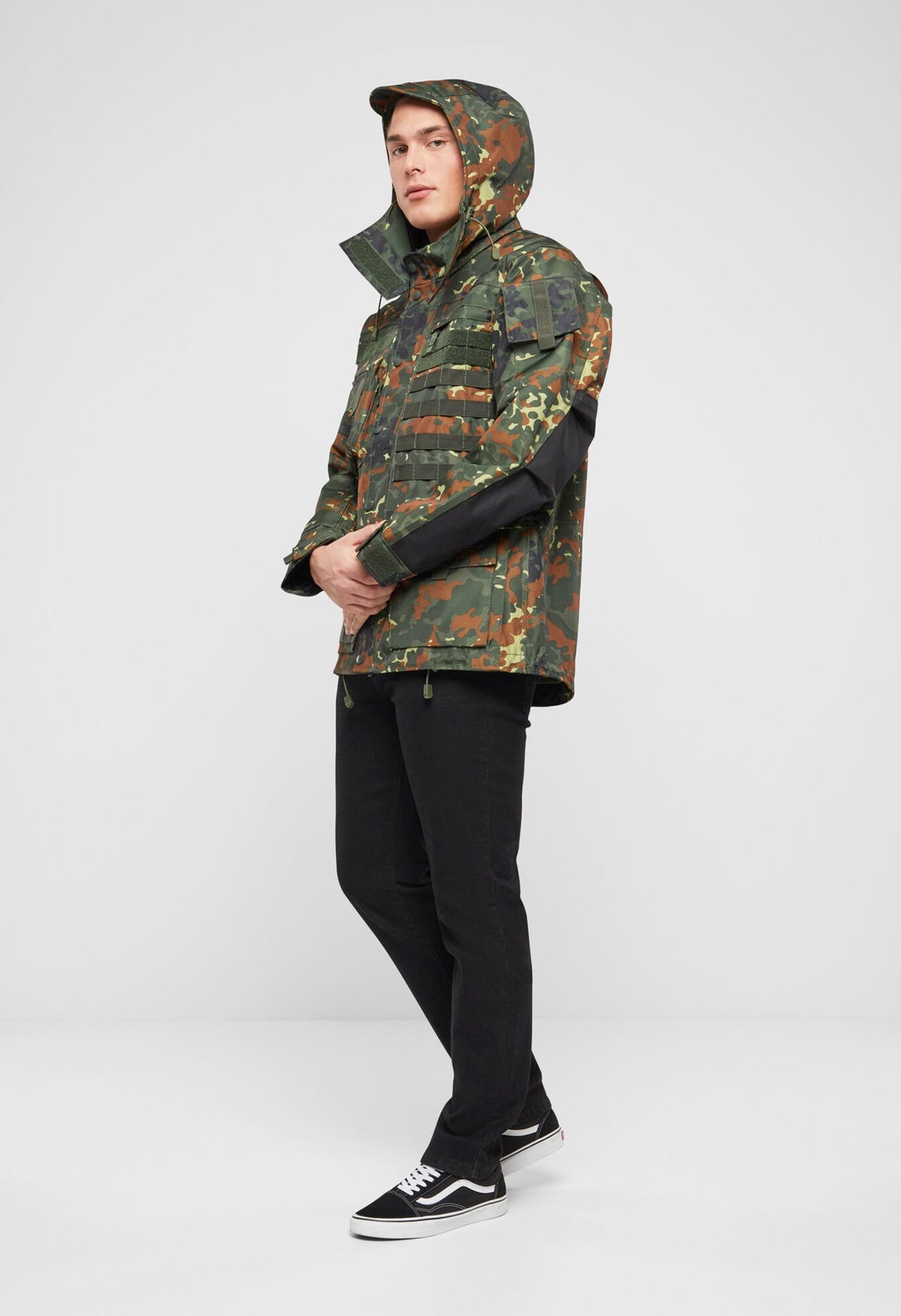 Brandit Performance Outdoor bunda taktická, flecktarn