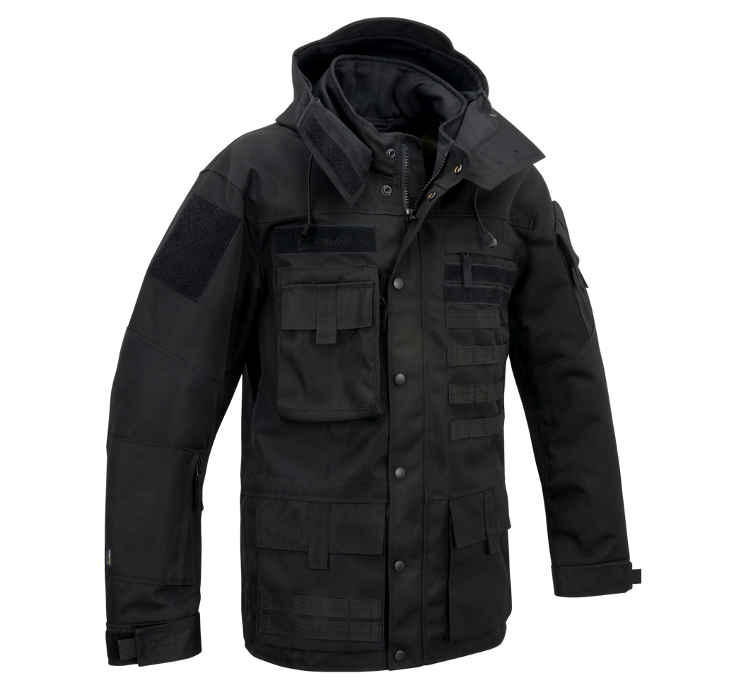 Brandit Performance Outdoorjacket bunda taktická, čierna