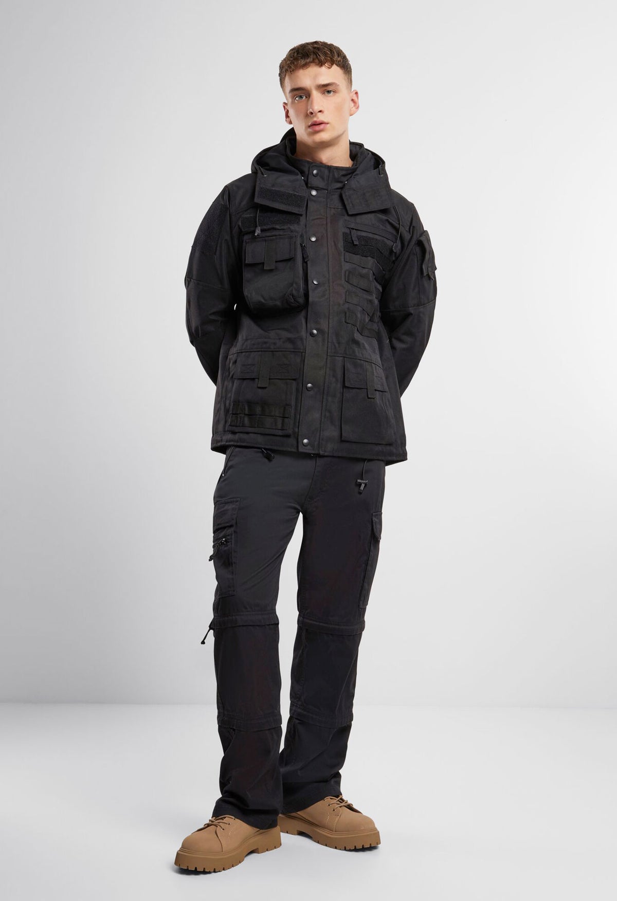 Brandit Performance Outdoorjacket bunda taktická, čierna