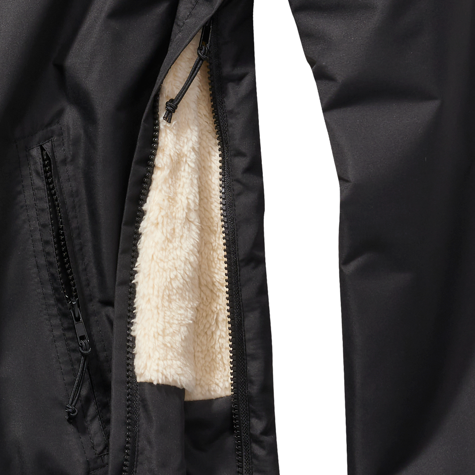 Brandit Windbreaker Sherpa bunda, čierna