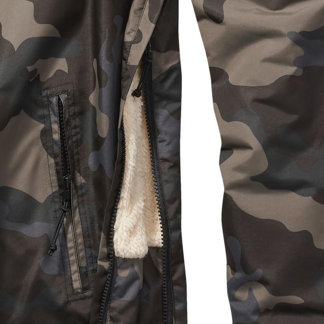 Brandit Windbreaker-Jacke Sherpa, darkcamo