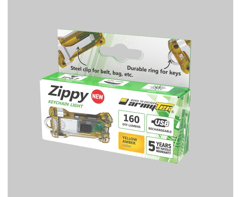 ArmyTek Zippy Led schlüsselanhänger, gelb