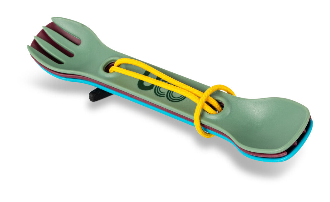 UCO Mini Spork σετ μαχαιροπίρουνων 3 τεμάχια, πράσινο, μωβ, μπλε