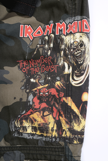 Brandit Iron Maiden Pure Slim Pants, Dark Camo