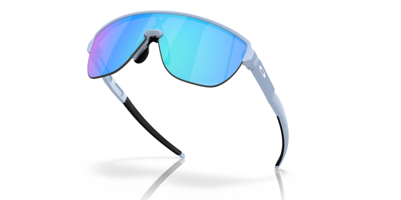 Oakley CORRIDOR Sunglasses 42, Matte Stonewash Frame, Prizm Sapphire Lenses