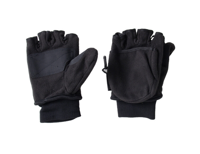 F ront-open handschuhe, schwarz