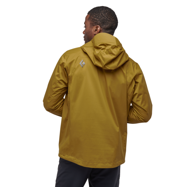 Black Diamond Stormline Stretch Anorak αδιάβροχο μπουφάν ανδρικό, dark curry