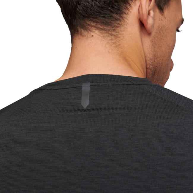 Black Diamond Lightwire Tech herren long sleeve T-shirt, schwarz