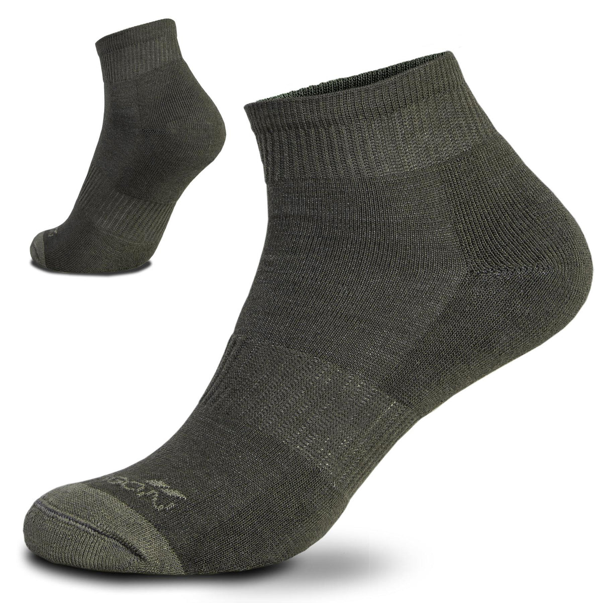 Pentagon Low Cut sive nogavice, olivno zelene