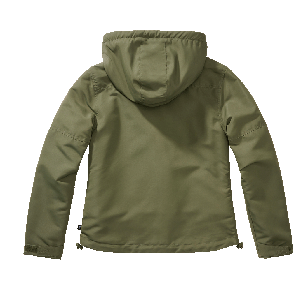 Brandit Windbreaker Frontzip dámska bunda, olivová