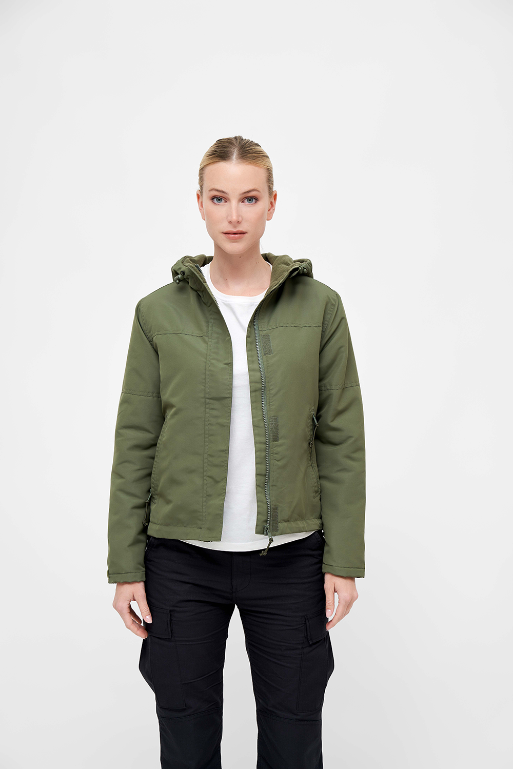 Brandit Windbreaker Frontzip dámska bunda, olivová