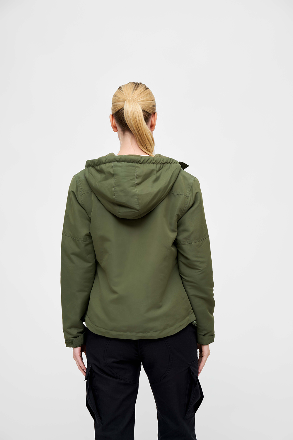 Brandit Windbreaker Frontzip dámska bunda, olivová