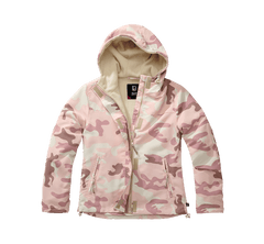 Brandit Windbreaker Frontzip Damenjacke, Candy camo