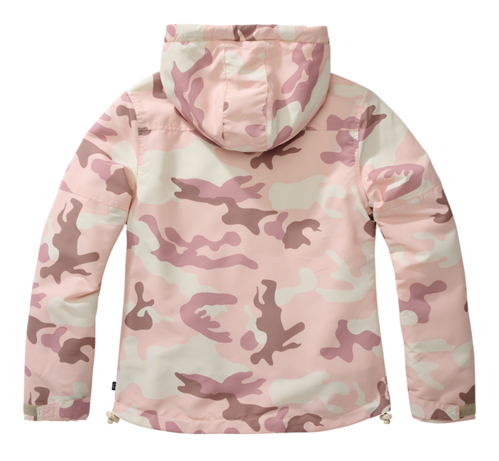 Brandit Windbreaker Frontzip- damen jacke, candy camo