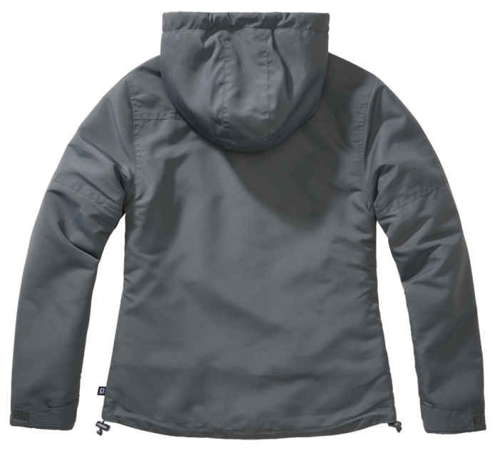 Brandit Windbreaker Frontzip- damen jacke, anthracite