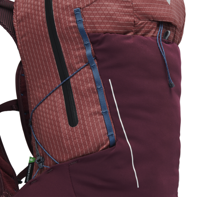 Black Diamond Women's Pursuit 30 Hiking Backpack, Cherrywood-Ink Blue
