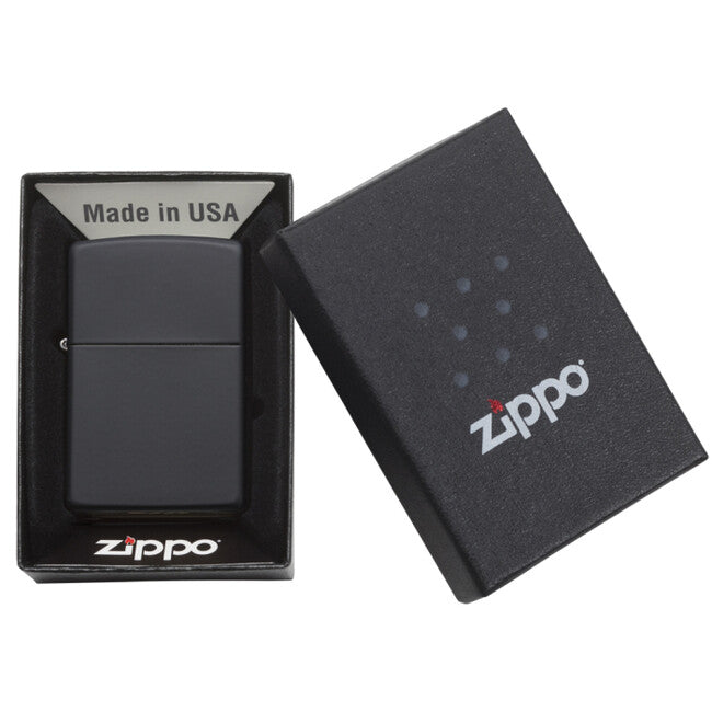 Zippo Benzine Lighter, Black Matte
