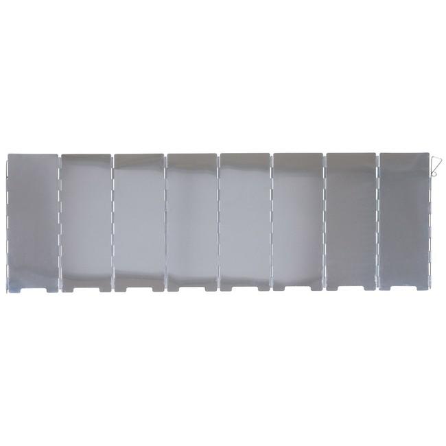 Fox Outdoor Alu-Windschutz für Kocher 8 Lamellen