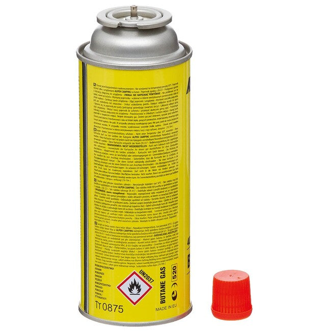 MFH Ventil-Gaskartusche, 220 g