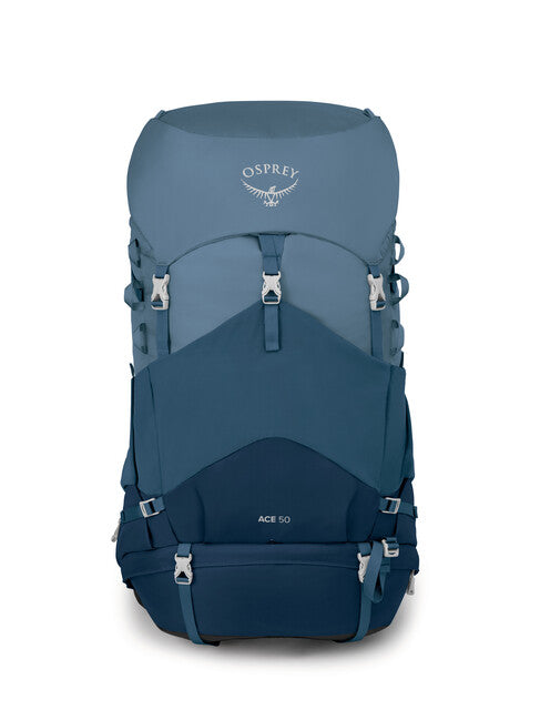 OSPREY ACE 50 II Σακίδιο Πλάτης Ταξιδιού, Μπλε Λόφια