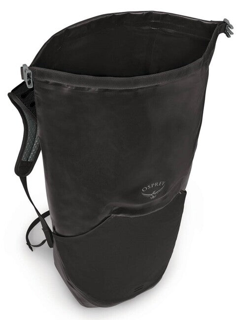 Osprey Transporter Roll Top Waterproof 30 Backpack, Black