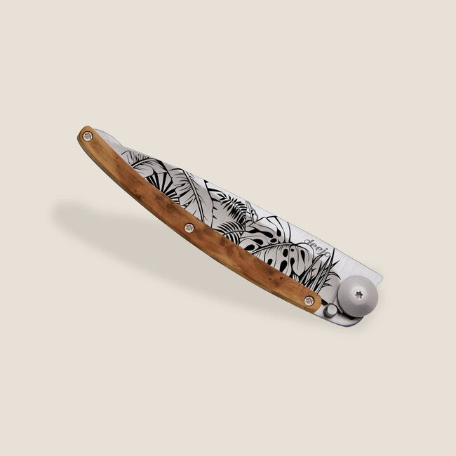 Deejo Tattoo Jungle Folding Knife