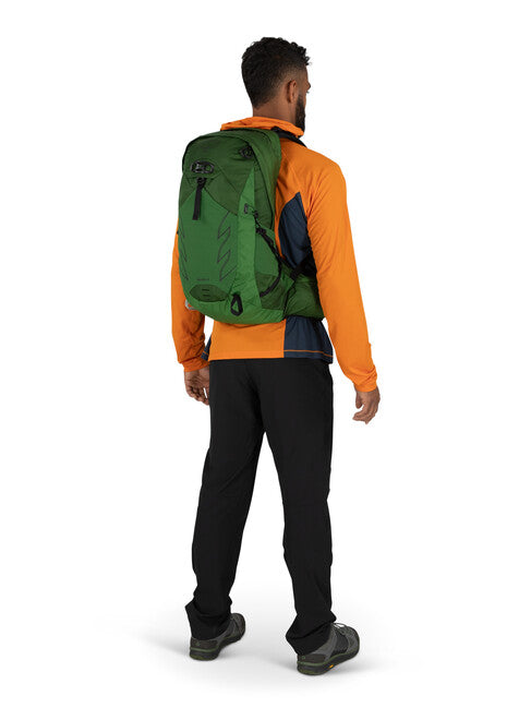 Osprey Talon 22 Hiking Backpack, Green/Black