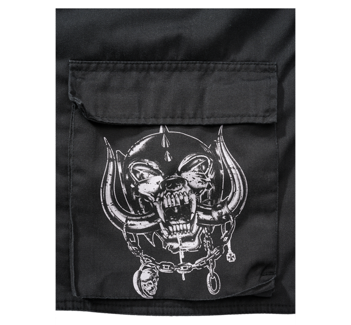 Brandit Motörhead Ranger αμάνικο γιλέκο, μαύρο