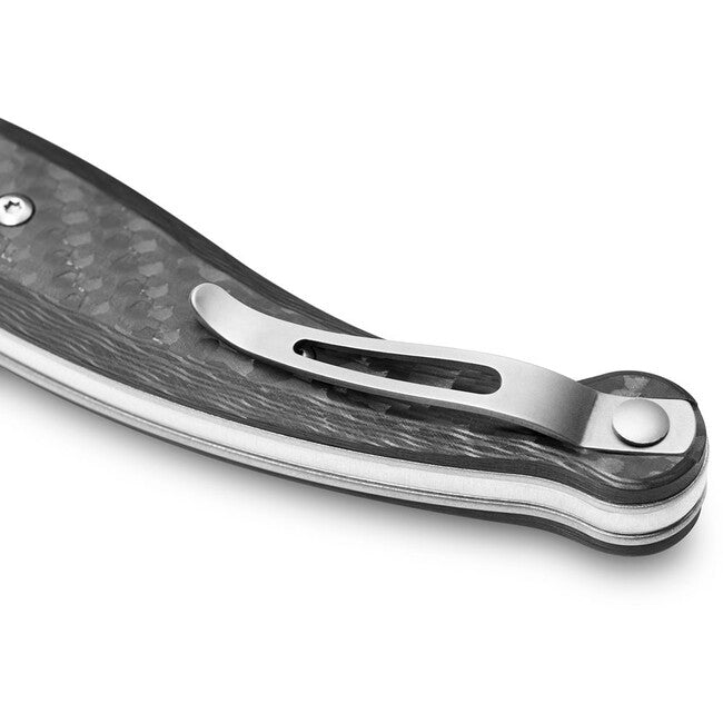 Lionsteel Gitano Folding Knife, Niolox Steel Blade, Carbon Fiber Handle