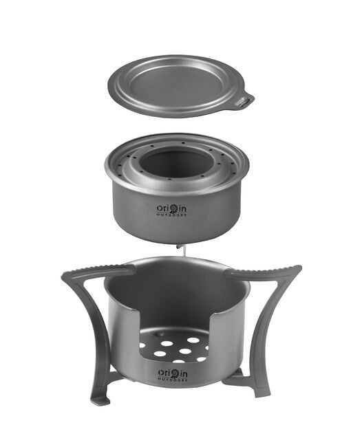 Origin Outdoors Stove Combo titανικό συνδυασμένο μαγειρικό σκεύος