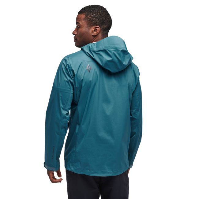 Black Diamond Stormline Stretch Rain Shell αδιάβροχο μπουφάν ανδρικό, creek blue