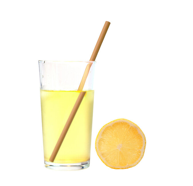 BasicNature σετ μπαμπουκένια καλαμάκια 8 τεμάχια
