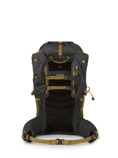 OSPREY Talon Velocity 30, dark charcoal/tumbleweed yellw